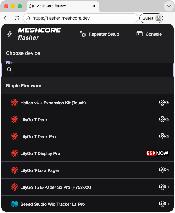 flasher-firmwareanddeviceselection.png